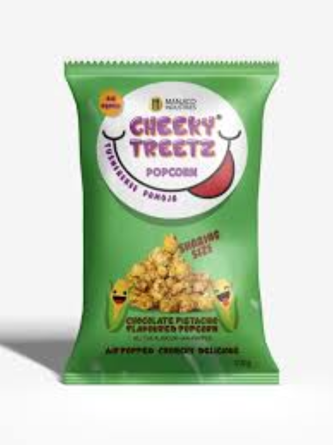 CHEEKY TREETZ CHOCOLATE PISTACHIO POPCORN 40G